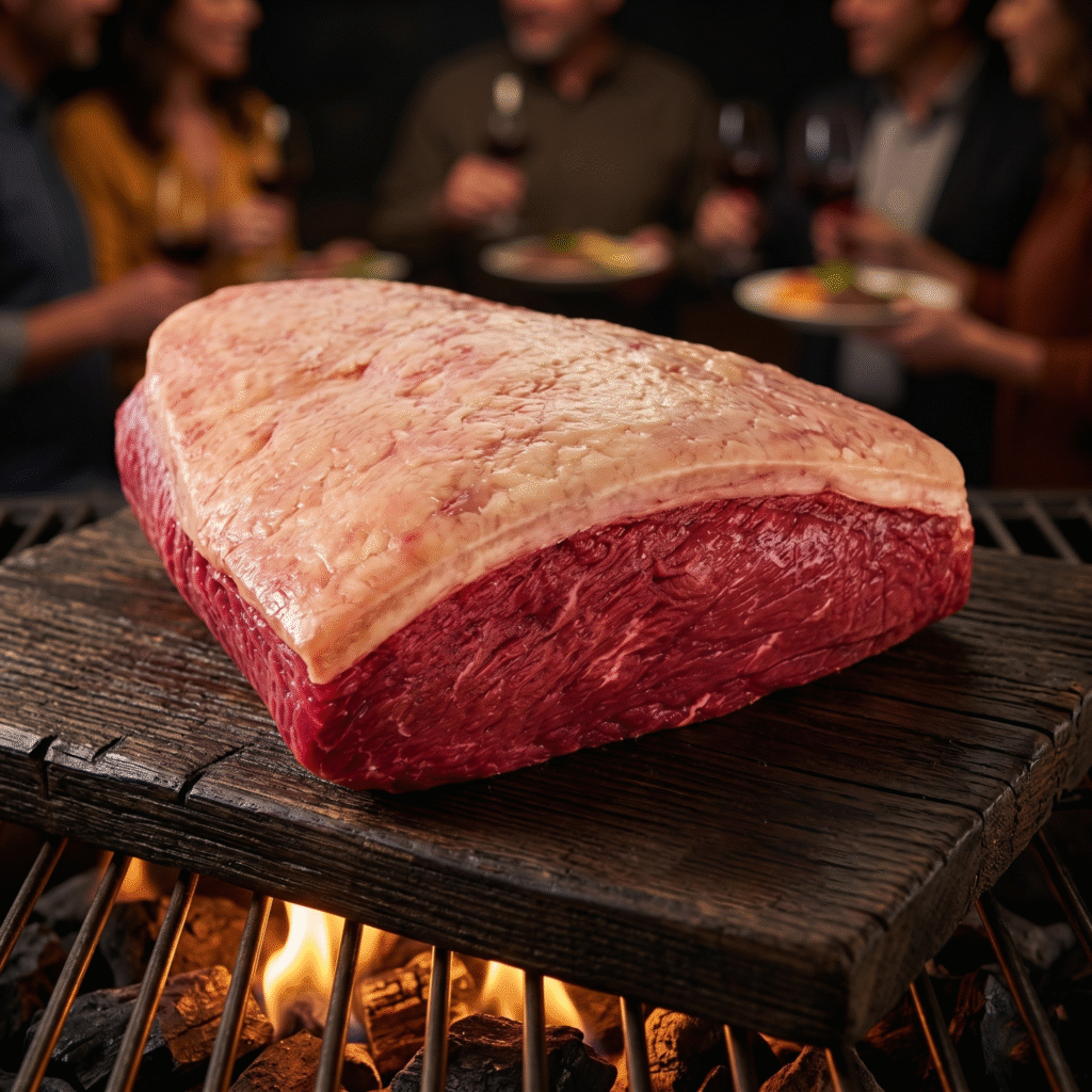 Picaña entera con grasa tapa sirloin Brangus Cuernavaca