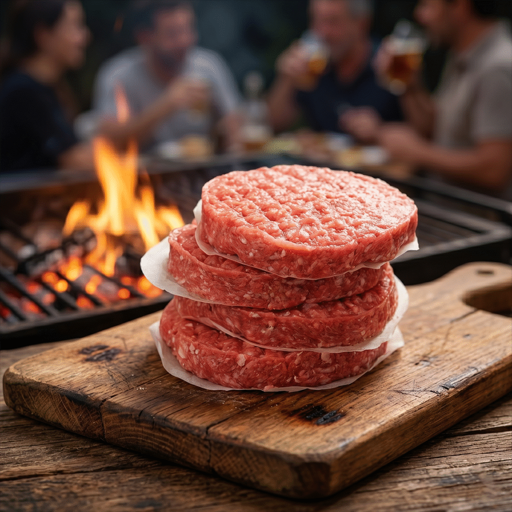 Carne molida hamburguesa prime 80/20 res Brangus