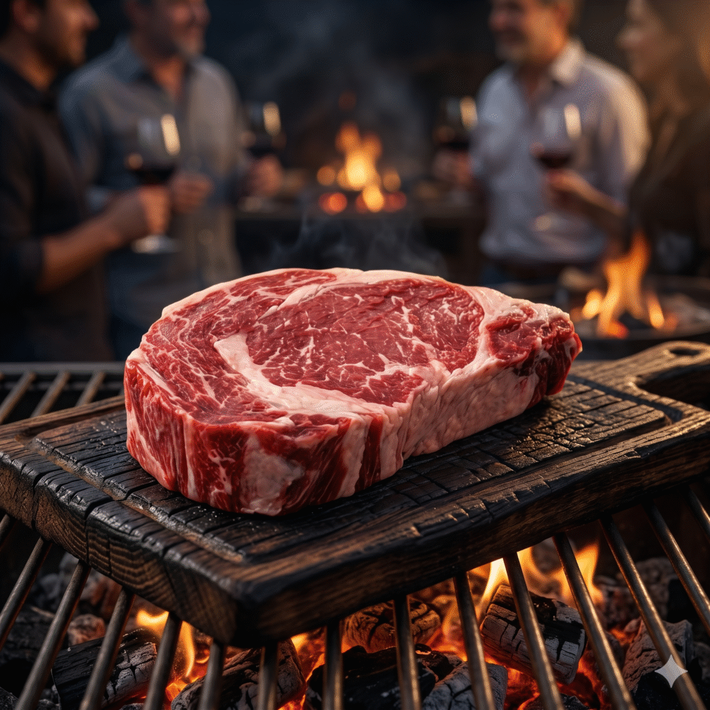 Ribeye marmoleo premium corte parrilla Brangus Cuernavaca