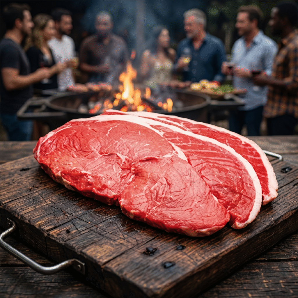 Top sirloin corte superior parrilla diaria Brangus