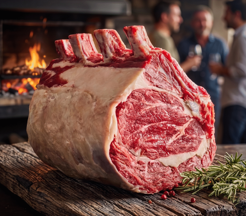 Prime rib lomo largo completo corte familiar Brangus